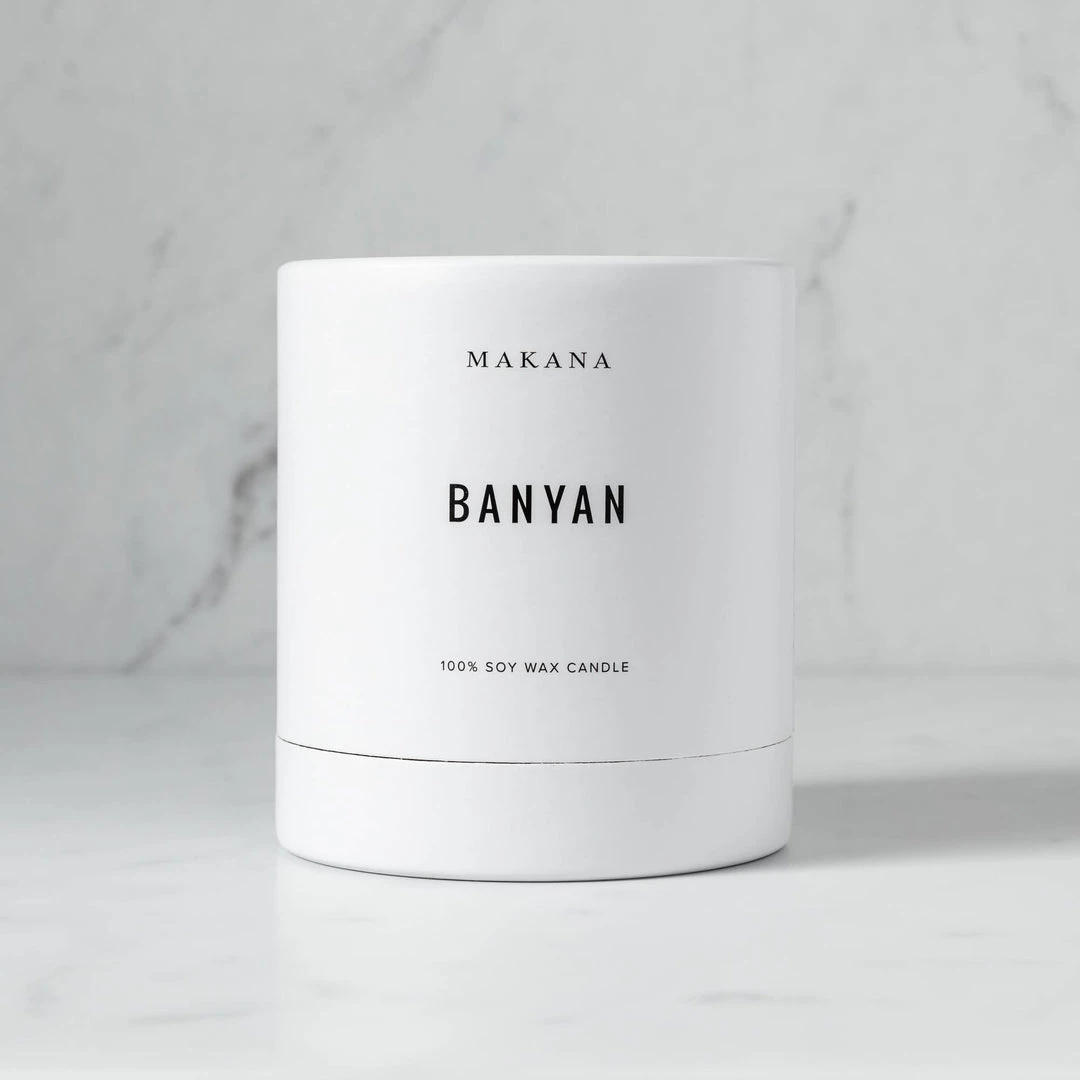 Makana Banyan - Classic Candle 10 Oz 3 Makana Banyan - Classic Candle 10 Oz