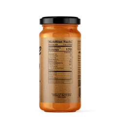 La Dee Da Gourmet Sauces Inc. Carrot Cauliflower Black Garlic & Ginger Soup Tabletop