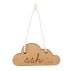 Creative Brands Wood Sign - Ssh FINAL SALE