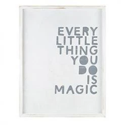 Curated Home Decor "Every Little Thing You Do Is Magic" Board FINAL SALE