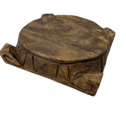 Blue Ocean Traders Wooden Pedestal - Large Objects + Accents