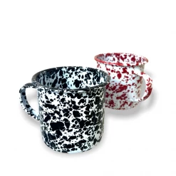 Crow Canyon Home Glassware Splatterware- Jumbo Mug- 24 Oz