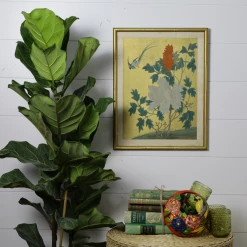 Curated Home Decor Vintage Pottery Wall Hanging Parrot Planter Vintage + Antique