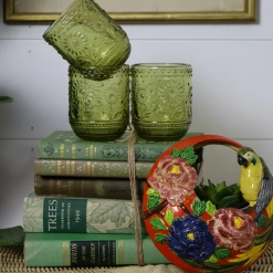 Curated Home Decor Vintage Pottery Wall Hanging Parrot Planter Vintage + Antique