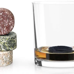 Viski Glacier Rocks Multi-Color Chilling Stone