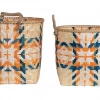 Bloomingville Hand-Woven Bamboo Baskets