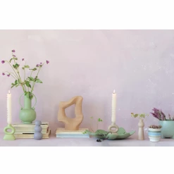 Bloomingville Purple Stoneware Bubble Vase Objects + Accents