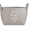 Creative Brands Washable Paper Storage Tote Bag In Grey