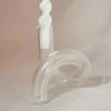 Filtrum Abstract Candle Holder - Clear