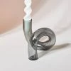Filtrum Abstract Candle Holder - Smokey Grey 1 Filtrum Abstract Candle Holder - Smokey Grey