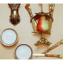 Curated Home Decor Vintage + Antique Antique Fruit Pearing Set