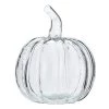 47th & Main Small Glass Pumpkin Glassware