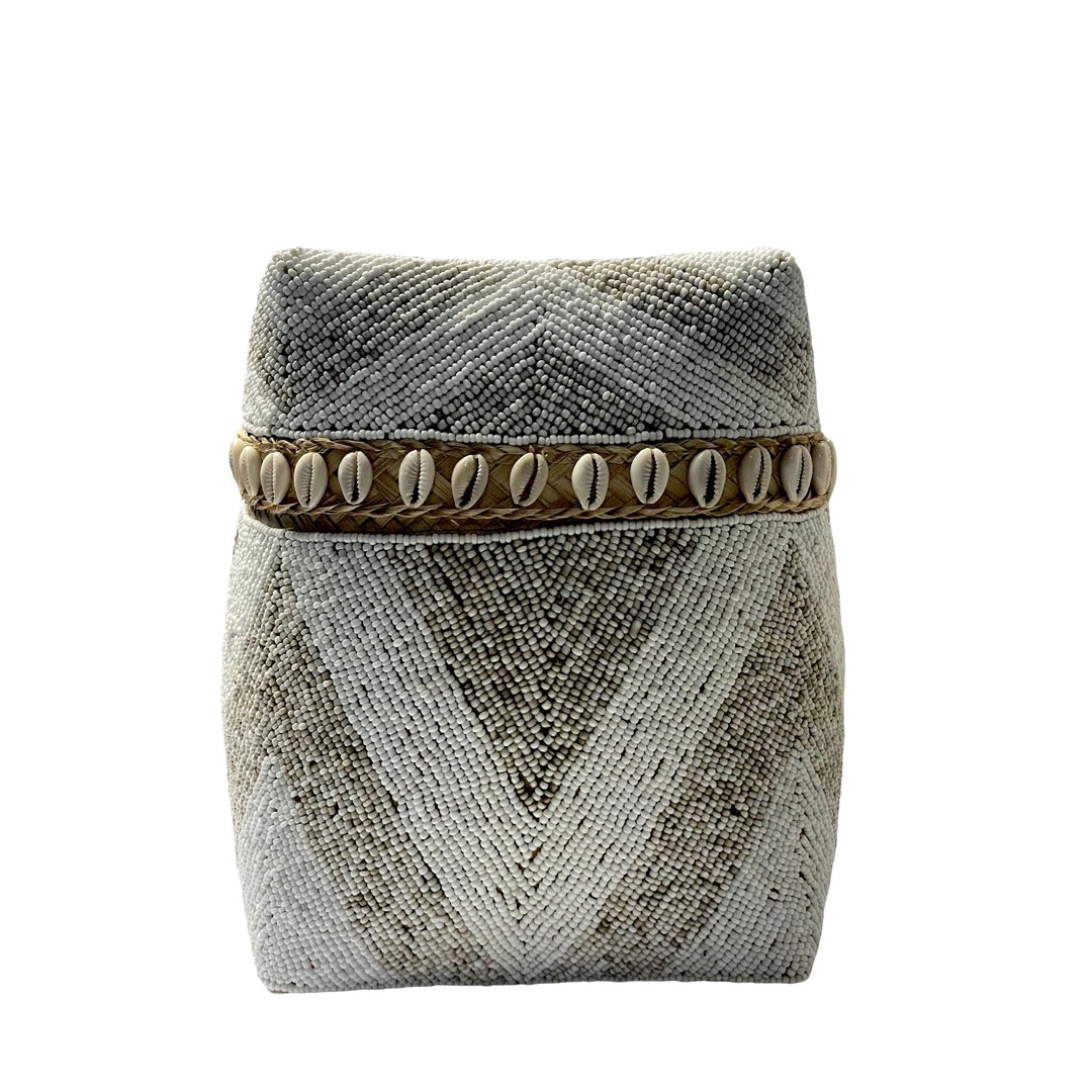 Curated Home Decor Bali Beaded Baskets 6 Curated Home Decor Bali Beaded Baskets