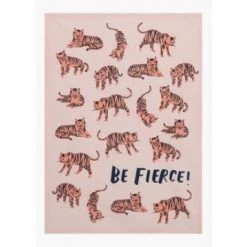 Peking Handicraft "Be Fierce" Tiger Hand Towel Tabletop