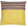Libeco Belgian Linen Pillow In Red Earth Stripe Pillows + Throws