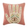 Peking Handicraft Boho Hand Hook Pillow Pillows + Throws