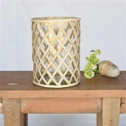HomArt Cane Weave Vase - Lrg