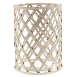HomArt Cane Weave Vase - Lrg