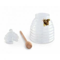 Arthur Court Gold Bee Honey Jar With Dipper Tabletop