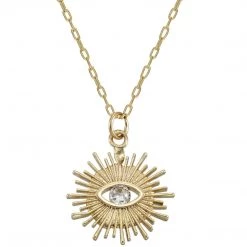 Spitfire Girl Golden Eye Necklace