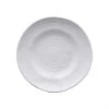 LeadingWare Gourmet Marble Blanc Melamine Round Plate Tabletop