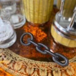 HomArt Jewelry + Gifts Chain Bottle Opener - Black