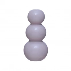 Bloomingville Purple Stoneware Bubble Vase Objects + Accents