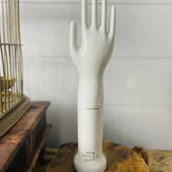 Home Decor Sales 45 Chd Antique Porcelain Industrial Glove Vintage + Antique