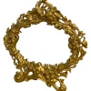 Curated Home Decor Art + Mirrors Vintage Gold Ornate Mirror