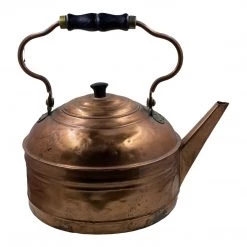 Curated Home Decor Vintage + Antique Vintage Copper Tea Kettle