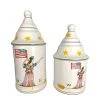 Bobo Lady Bird Canister Set Tabletop