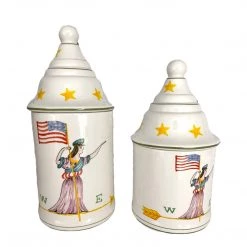 Bobo Lady Bird Canister Set Tabletop