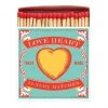 Archivist Gallery Love Heart Matchbox 1 Archivist Gallery Love Heart Matchbox