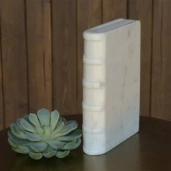 HomArt Marble Decor Book Books + Bookends