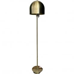 Curated Home Decor Lighting Modern Floor Lamp In Aged Brass