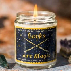 My Weekend Is Booked - Books Are Magic Soy Candle - Book Lover's Soy Candle Candles + Such