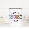 Mugsby "Not The Worst Mom" Travel Cup With Handle Jewelry + Gifts