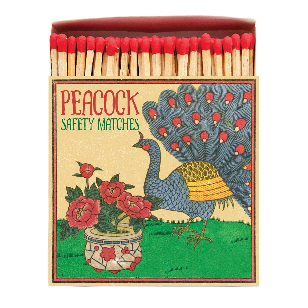 Archivist Gallery Peacock Matchbox 3 Archivist Gallery Peacock Matchbox