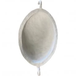 Curated Home Decor Objects + Accents Plaster Paper Mache Pedestal Vase