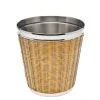 Godinger Rattan Champagne Stainless
