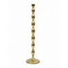 CLASSIC TOUCH DECOR INC. Tall Gold Braided Candlestick Candles + Such 2 CLASSIC TOUCH DECOR INC. Tall Gold Braided Candlestick Candles + Such