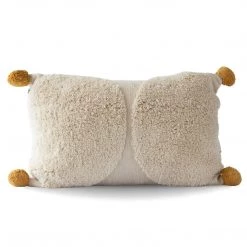 Tajik Home LLC Pillows + Throws Thea Tufted Half Circle Pillow Cover