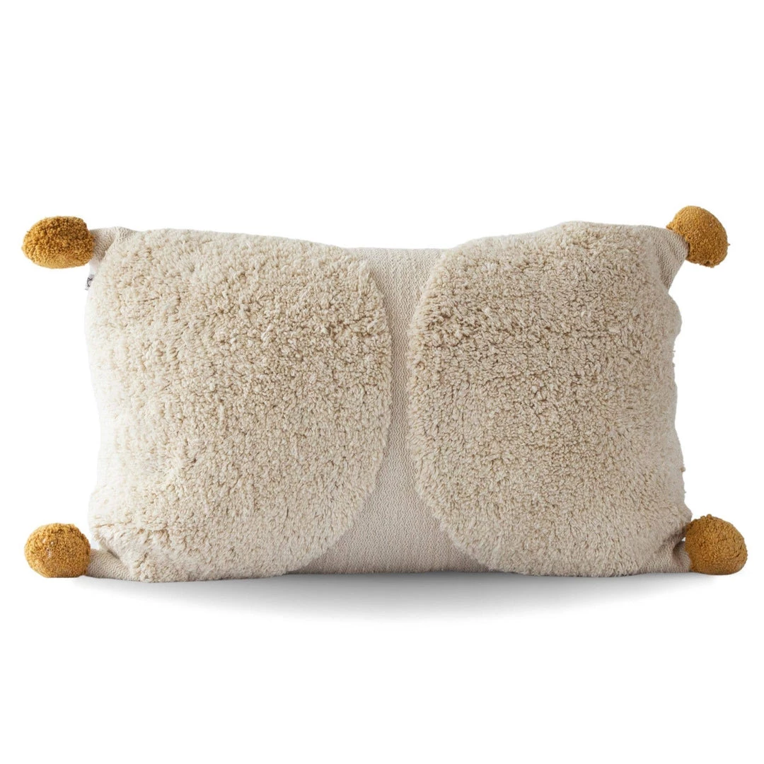 Tajik Home LLC Pillows + Throws Thea Tufted Half Circle Pillow Cover 3 Tajik Home LLC Pillows + Throws Thea Tufted Half Circle Pillow Cover