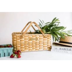 Millstream Home Woven Gardening Basket